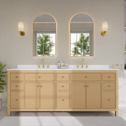 Pendry Double Bathroom Vanity - 84W x 35H x 22D