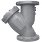 Strainer, 8 in, Flange, Cast Iron