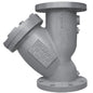 Strainer, 2 in, Flange, Cast Iron