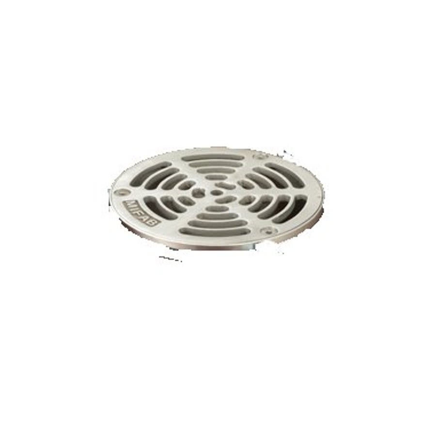 5 Floor Drain Top, 5 in, Round, Stainless Steel