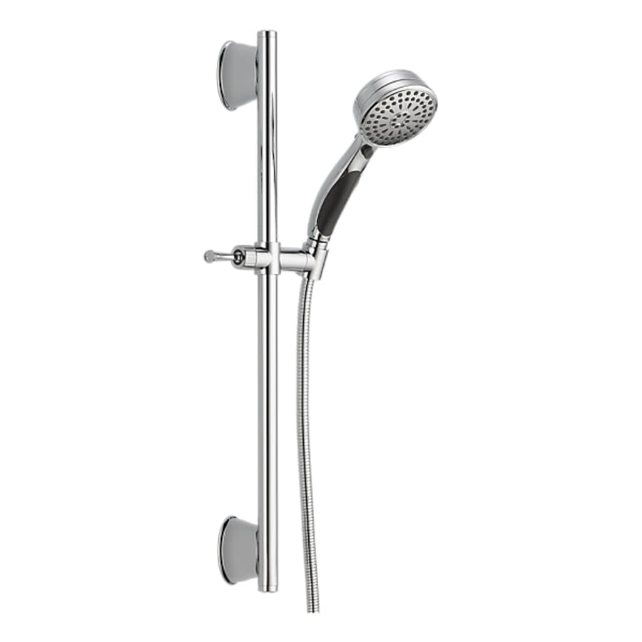 Universal Showering Components 1.75 GPM Multi Function Hand Shower Package - Includes Slide Bar and Hose