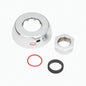 F-5-AU Spud Coupling Assembly, 1-1/4 in, Polished Chrome