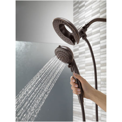 In2ition 1.75 GPM 2-in-1 Multi Function Shower Head / Handshower with Hose and Shower Arm Mount Included - Limited Lifetime Warranty