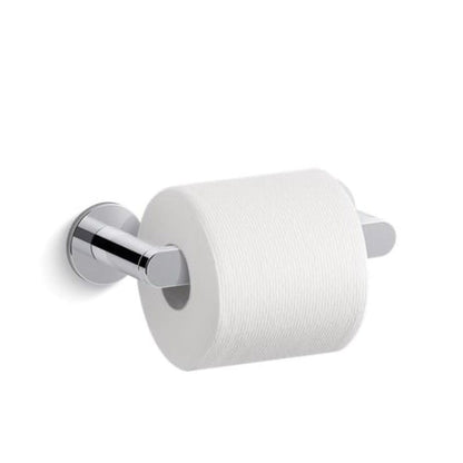 Composed® Toilet Paper Holder, Wall Mount, Polished Chrome