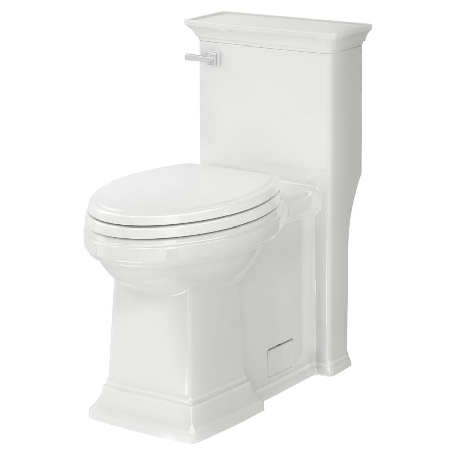 Town Square S 1.28 GPF One Piece Elongated Chair Height Toilet with Left Hand Lever - Seat Included