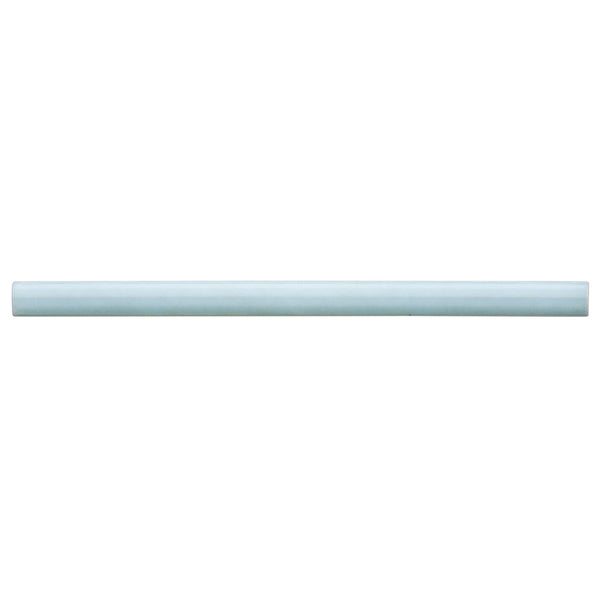 Cloé 0.5" x 8" Ceramic Jolly Miter Edge in Baby Blue