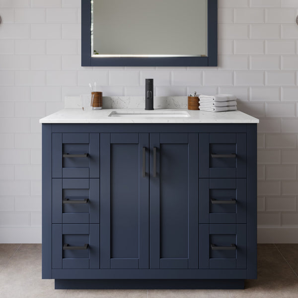 Miranda Single Bathroom Vanity - 42W x 33.75H x 22D