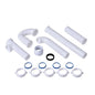 Disposer Kit, 1-1/2, 13 in L, White