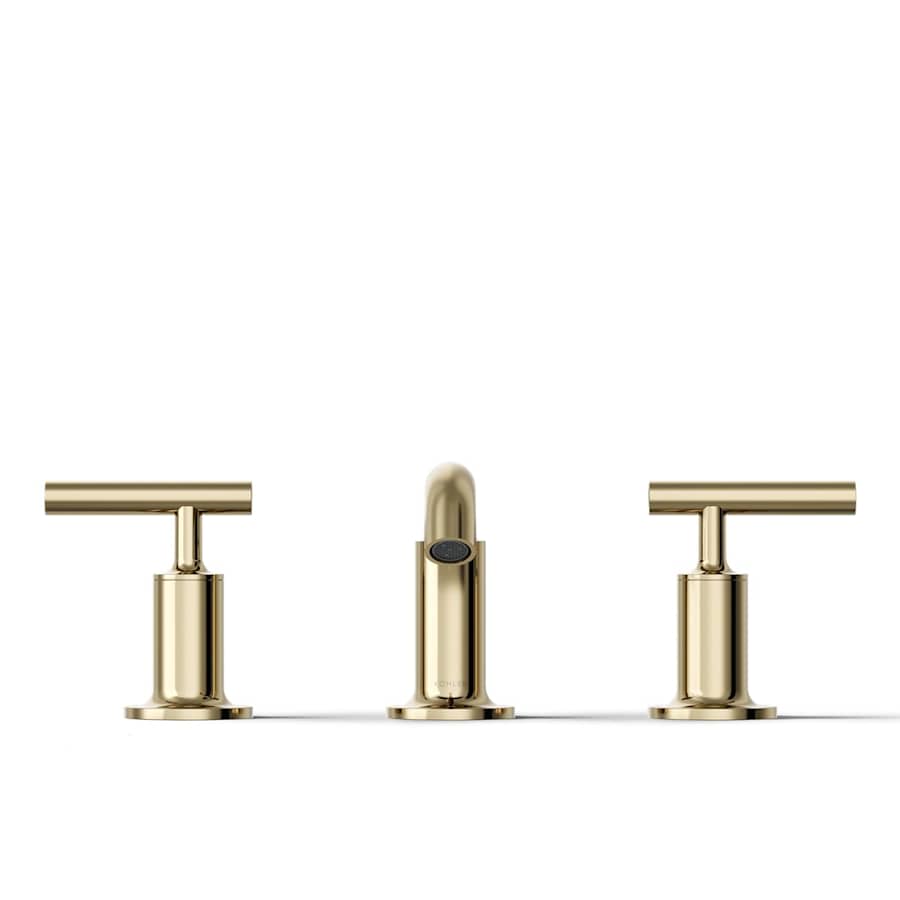 Purist 1.2 GPM Widespread Bathroom Faucet with Pop-Up Drain Assembly