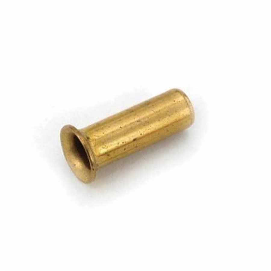 Insert, 1/4 in, Tube, Brass, Rough Brass, Domestic