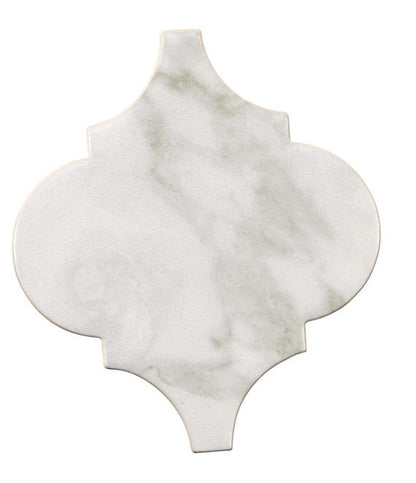 Marble Obsession Arabescato Square 24X24 Matte
