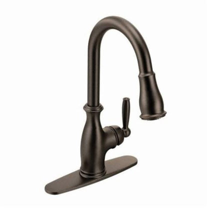 Brantford™ Kitchen Faucet, Deck Mount, ADA, 1 Lever Handle, 1 or 3-Hole, Oil Rubbed Bronze