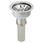 3-1/2 in, Drain Fitting Type 304/304L Polished Stainless Steel Steel Body Strainer Basket and Tailpiece