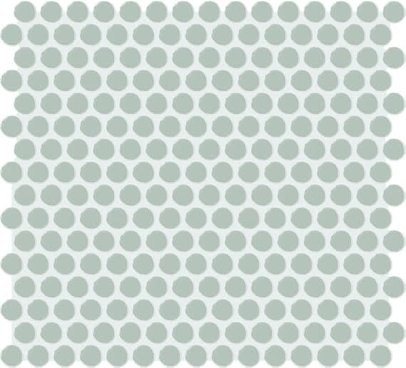 Unglazed Mosaics Restore Penny Rounds 1X1 Matte