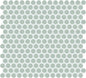 Unglazed Mosaics Restore Penny Rounds 1X1 Matte