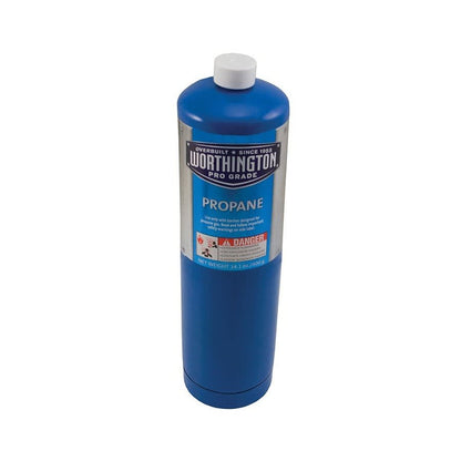 Flammable Gas Cylinder, 14.1 oz Propane Gas