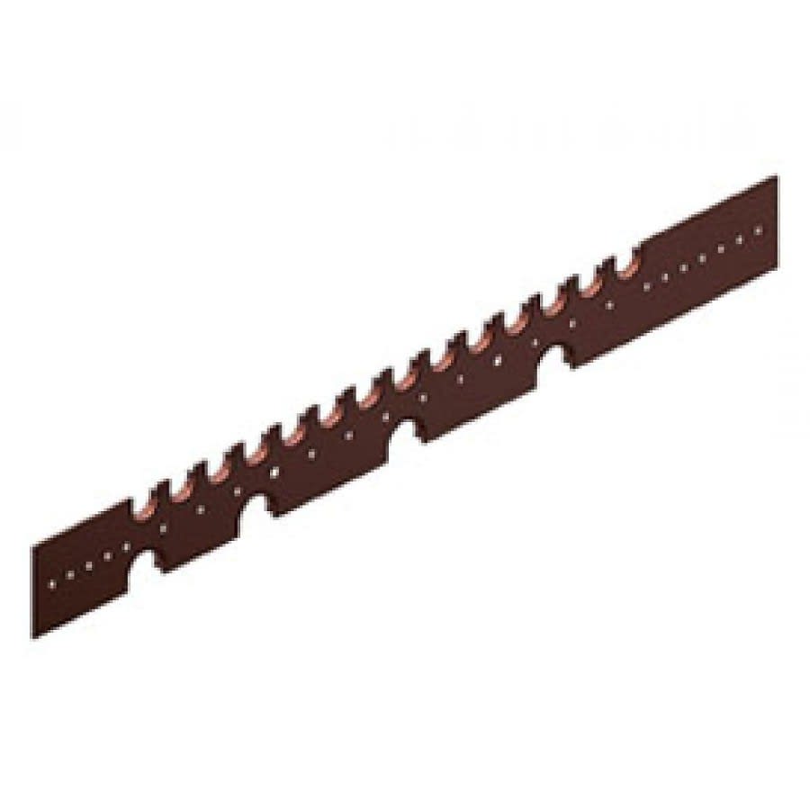 Flat Bracket, 25 lb, Cold Rolled Steel, Copper-Bonded™