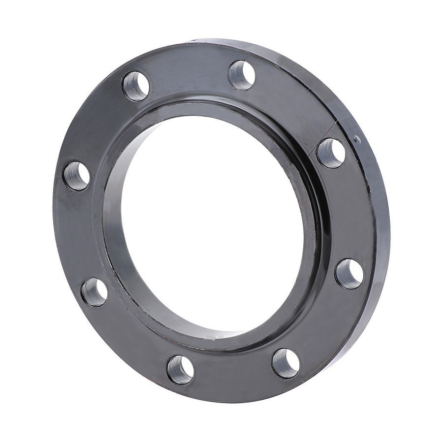 Flat Face Flange, 6 in, Lap Joint, 11 in OD, 8 Bolt Holes, 150 lb, Carbon Steel