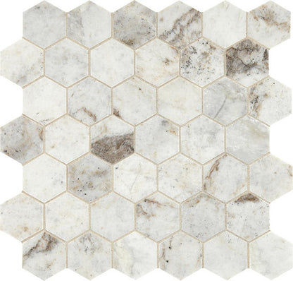 Presario Lumen White River Pebble Irregular Shape Mix