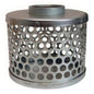 Standard Round Hole Suction Strainer, 4 in, Steel
