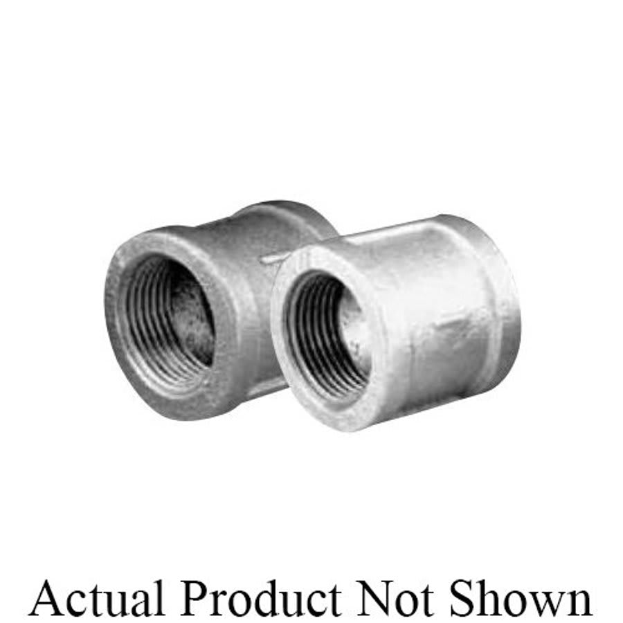 Coupling, 4 in, FNPT, 150 lb, Malleable Iron, Galvanized