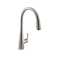 Simplice® Kitchen Faucet, Deck Mount, ADA, 1 Lever Handle, 1 or 3-Hole, Vibrant Stainless