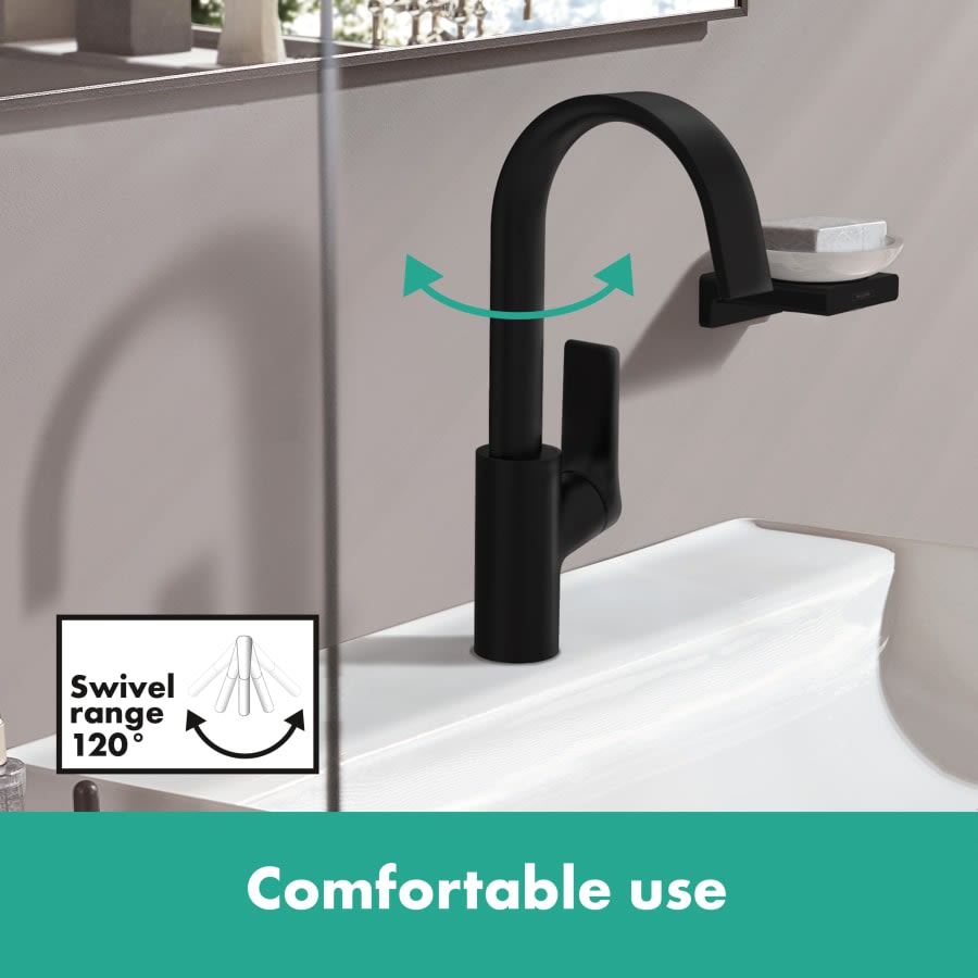 Vivenis 1.2 GPM Single Hole Bathroom Faucet with Pop-Up Drain Assembly