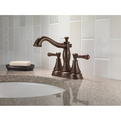 Cassidy Centerset Bathroom Faucet with Pop-Up Drain Assembly - Includes Lifetime Warranty