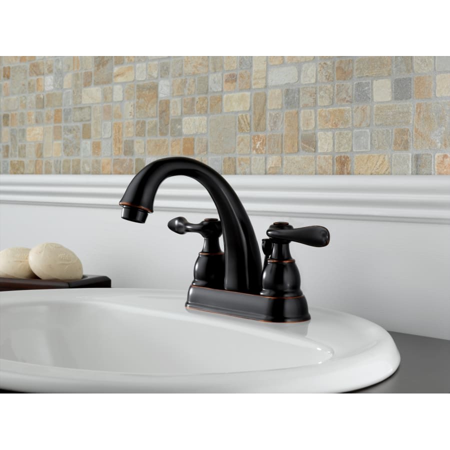 Windemere Centerset Bathroom Faucet with Pop-Up Drain Assembly - Includes Lifetime Warranty