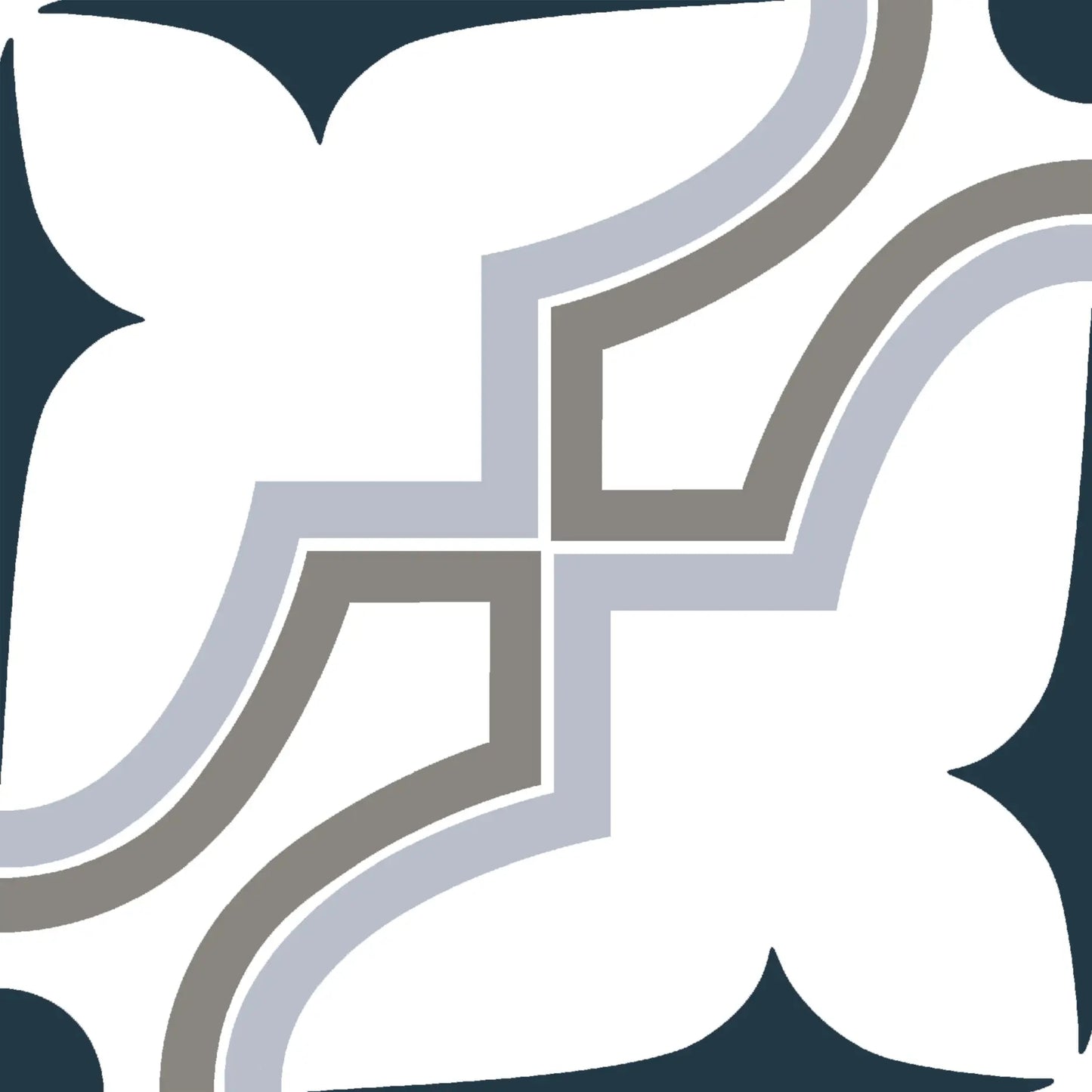 CASABLANCA MARKET BLUE 8X8