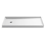 Rely 60" x 30" Rectangular Shower Base with Single Threshold and Left Drain