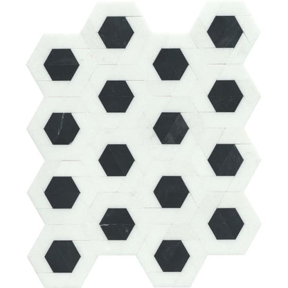 BIZOU WHITE/BLACK PL DAMASK/MO