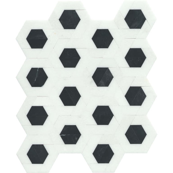 BIZOU WHITE/BLACK PL DAMASK/MO