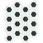 BIZOU WHITE/BLACK PL DAMASK/MO