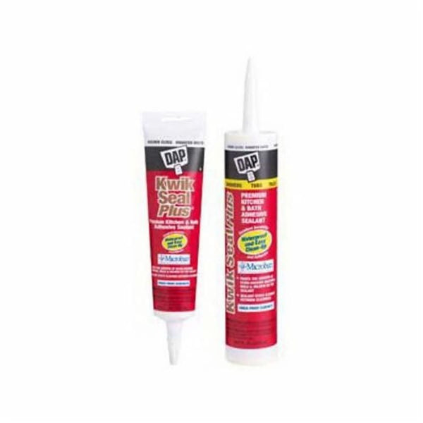 Kwik Seal Plus® Tub & Tile Caulk, 5.5 oz, Clear