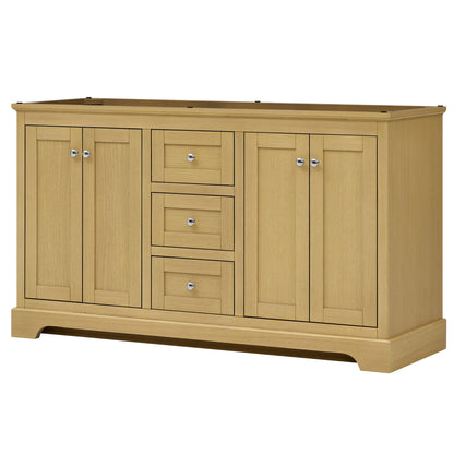 Avery Double Bathroom Vanity - 59.25W x 34.25H x 21.75D
