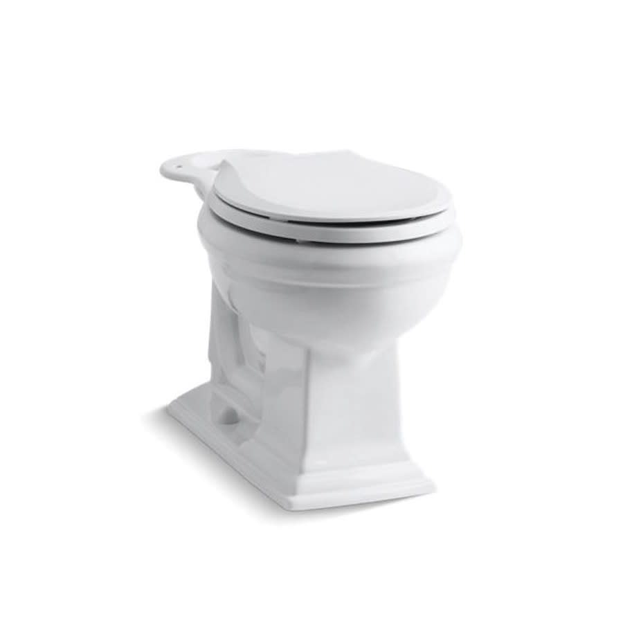 Memoirs® Toilet Bowl, Floor Mount, 12 in Rough, ADA, Round, White