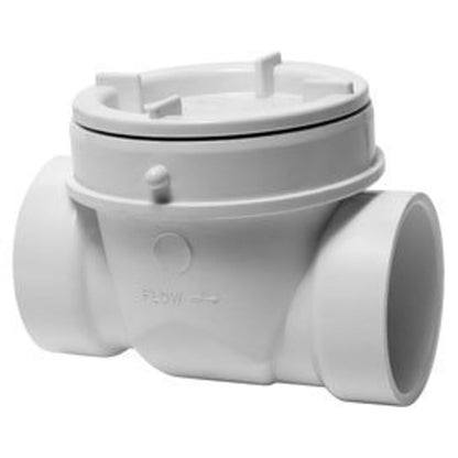 Backwater Valve, 2 in, PVC