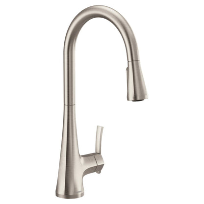 Sinema 1.5 GPM Single Hole Pull Down Kitchen Faucet with Reflex, Duralock and Duralast