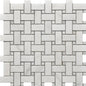 BASKET WEAVE MARBLE MOSAIC 12X12