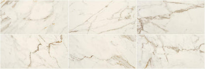 Marble Obsession Calacatta Gold Straight Joint 2X2 Matte
