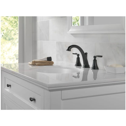 Woodhurst 1.2 GPM Widespread Bathroom Faucet with Pop-Up Drain Assembly