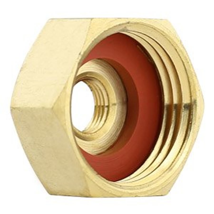 Cd Brass Hose Cap with 1/8 Tap