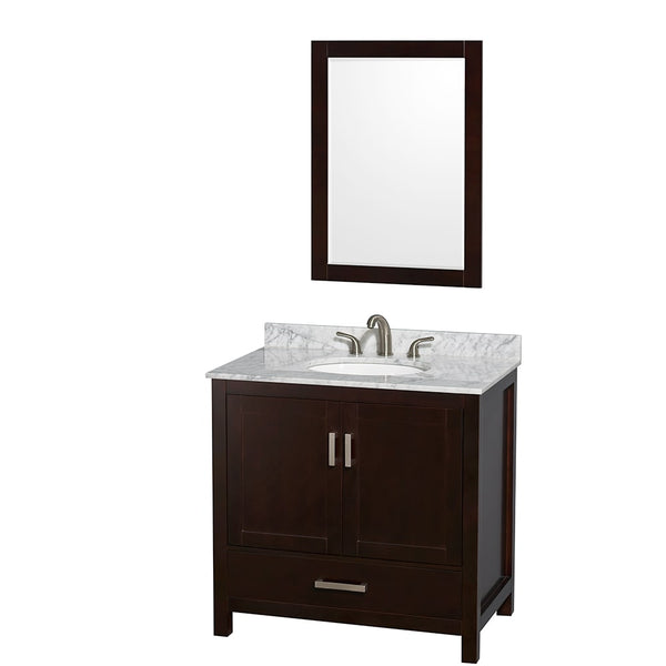 Sheffield Single Bathroom Vanity - 36W x 35H x 22D