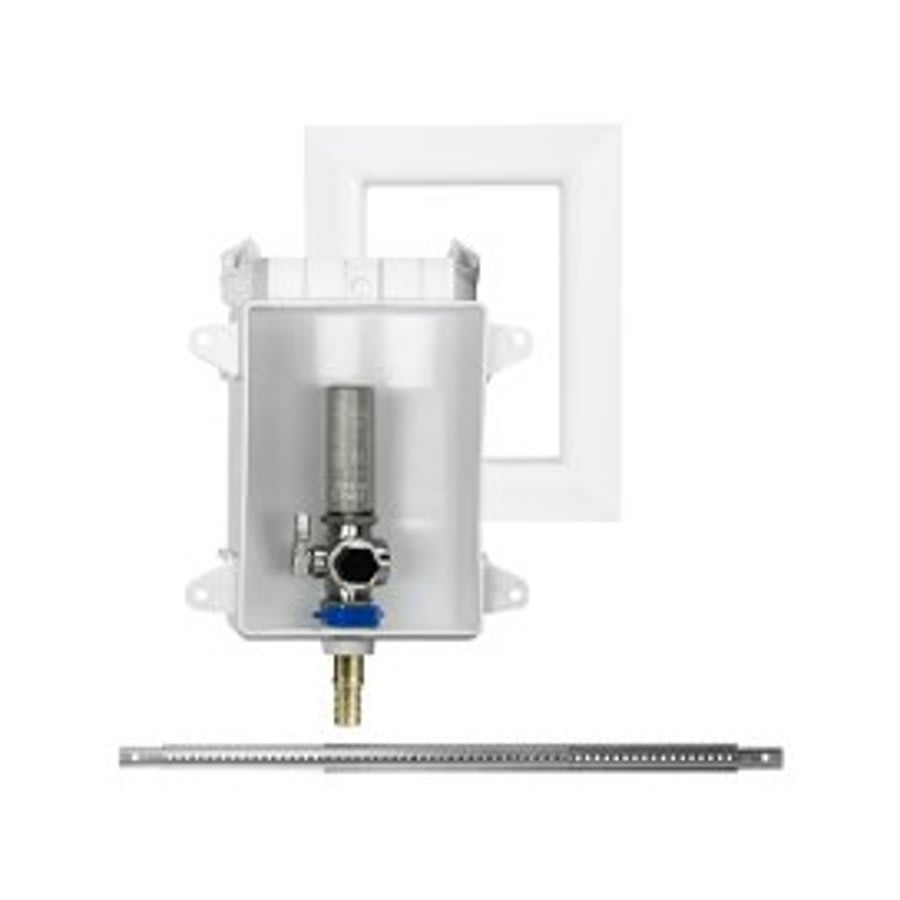 OxBox™ Outlet Box With Arrester, 1/2 in, For Use With Ice Maker, 1/4 in Comp, ABS