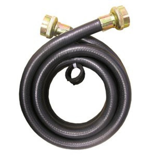 Flexible Water Supply, 3/4 in, Female Hose Thread, 60 in L, Rubber