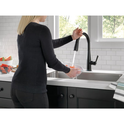 Essa Pull-Down Kitchen Faucet with On/Off Touch Activation and Magnetic Docking Spray Head