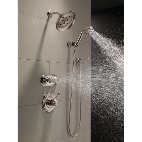 Cassidy Monitor 17 Series Dual Function Pressure Balanced Valve Trim Only with Integrated Volume Control - Less Rough-In Valve