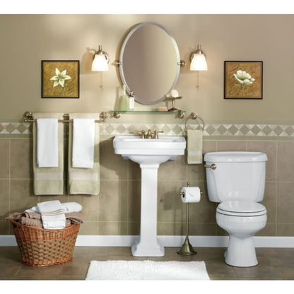 22" Free Standing Single Toilet Paper Holder from the Sage Collection