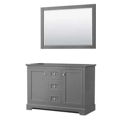 Avery Double Bathroom Vanity - 47.25W x 34.25H x 21.75D
